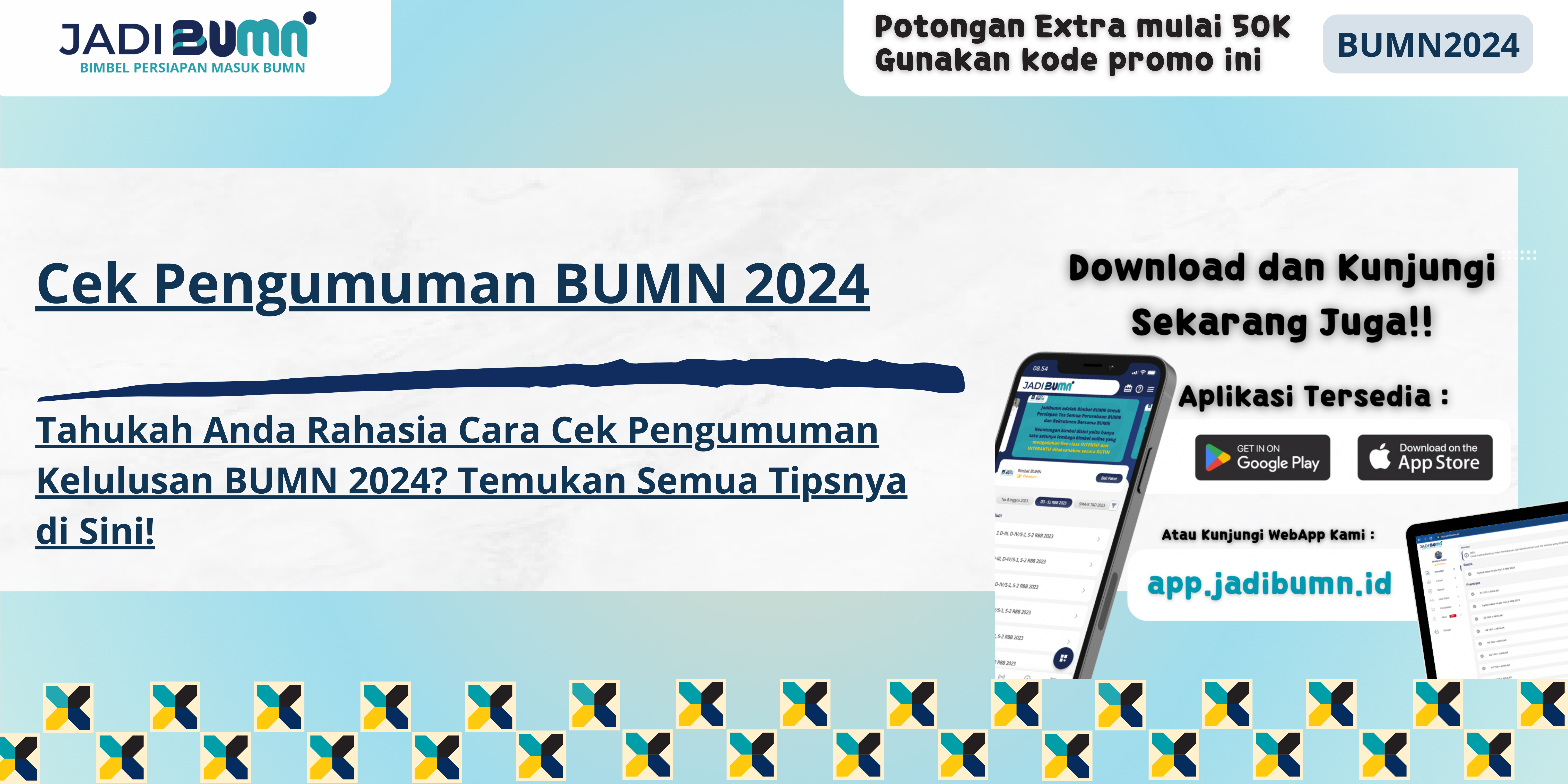 Cek Pengumuman BUMN 2024