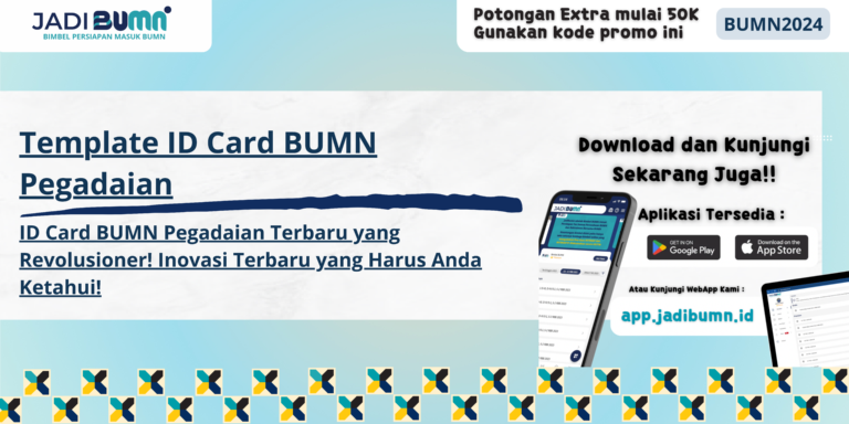 Template ID Card BUMN Pegadaian