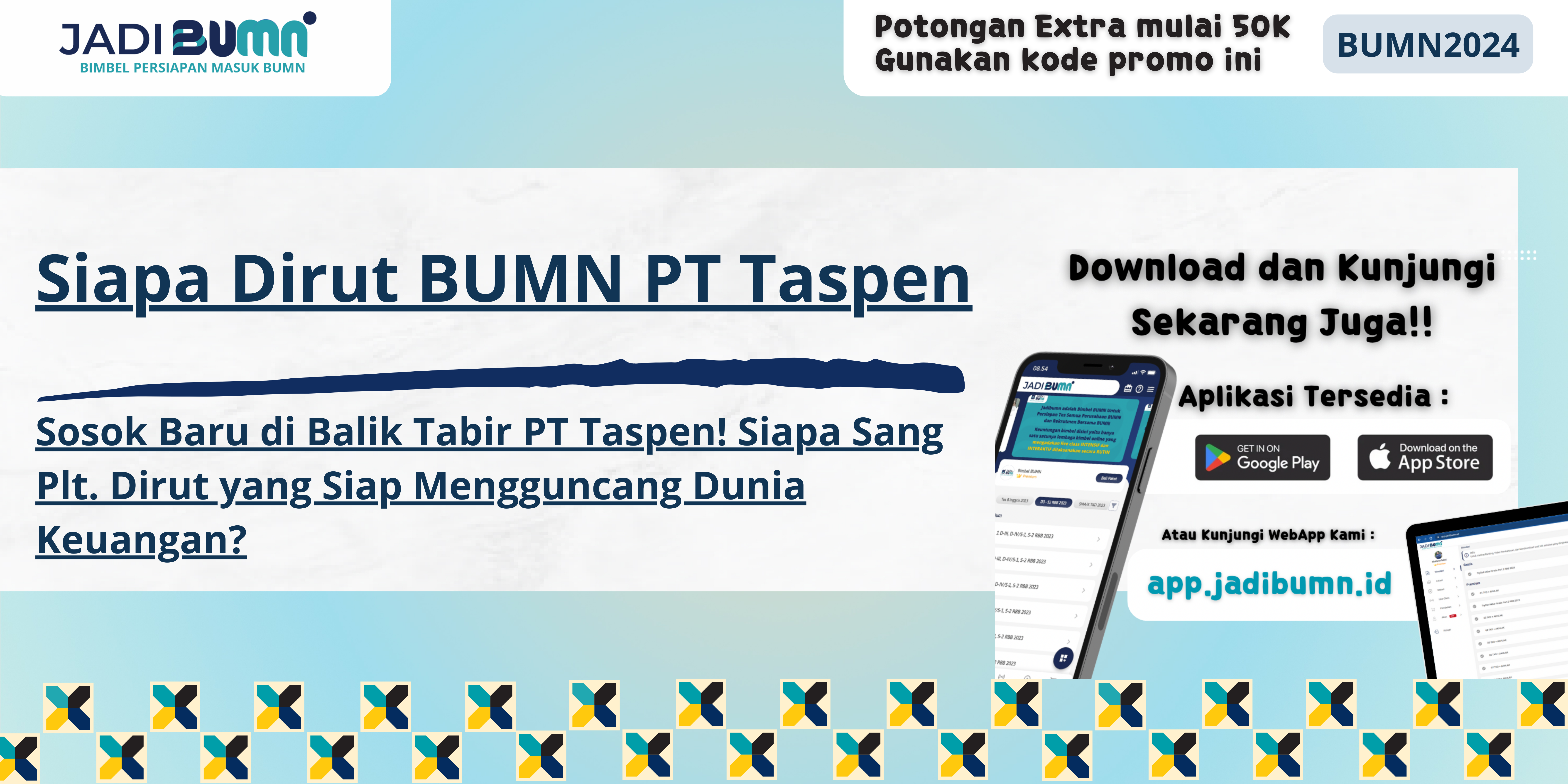 Siapa Dirut BUMN PT Taspen