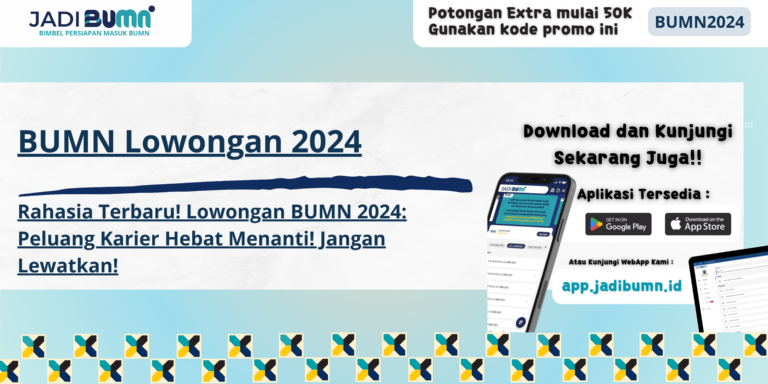 BUMN Lowongan 2024