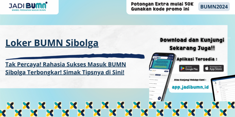 Loker BUMN Sibolga