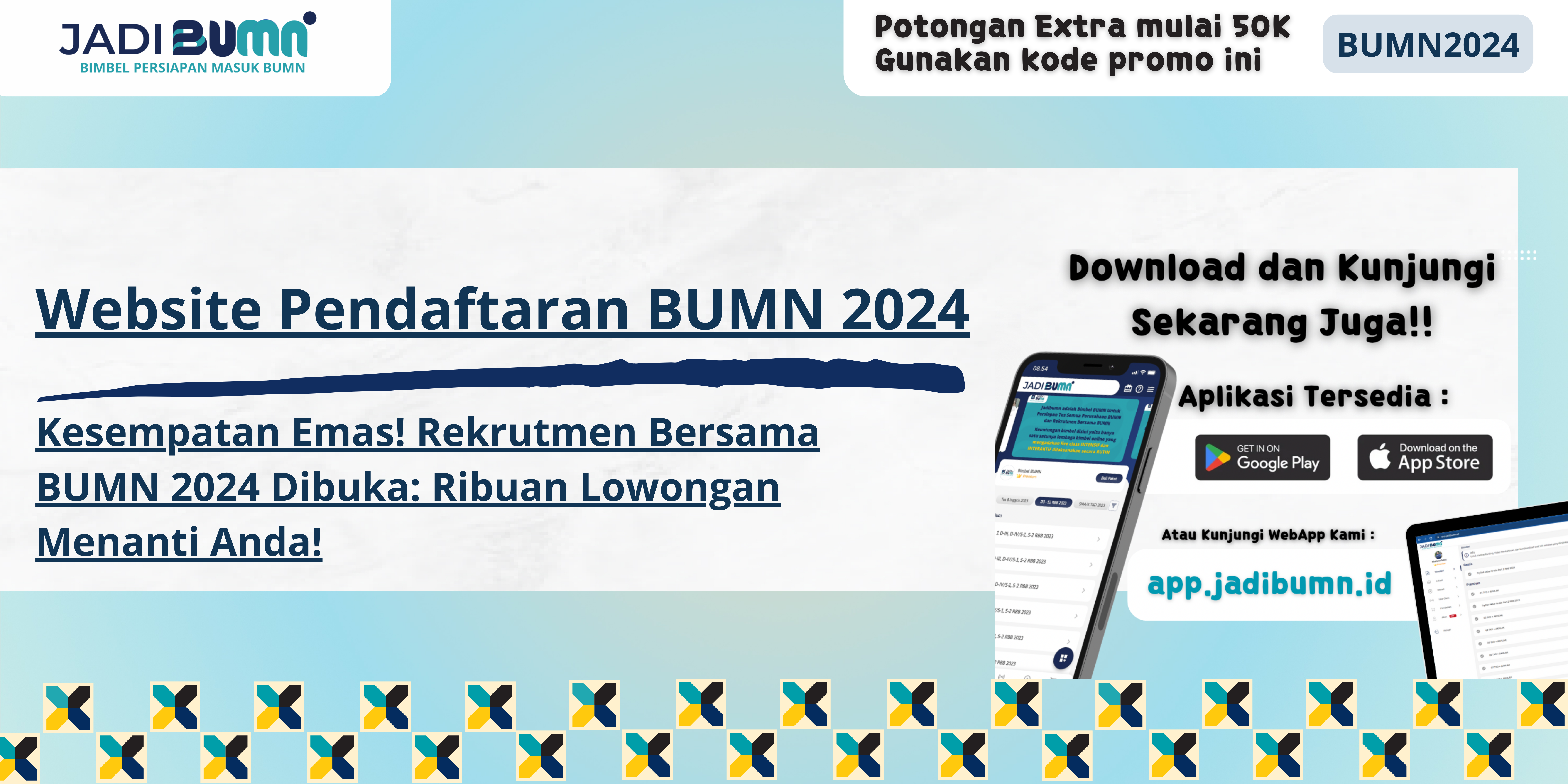 Website Pendaftaran BUMN 2024