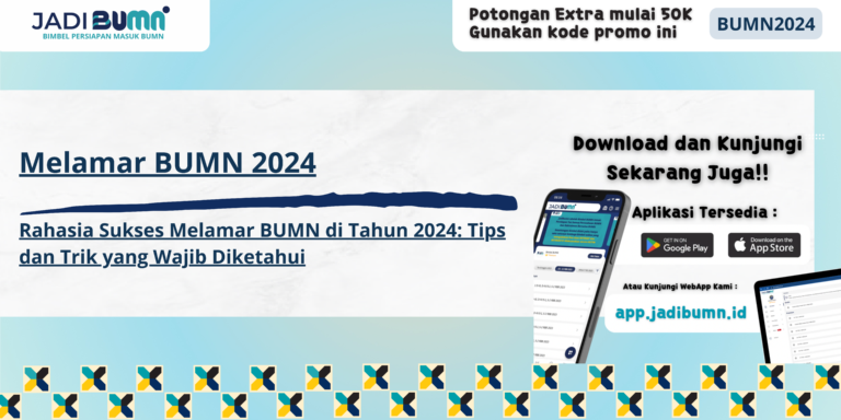 Melamar BUMN 2024