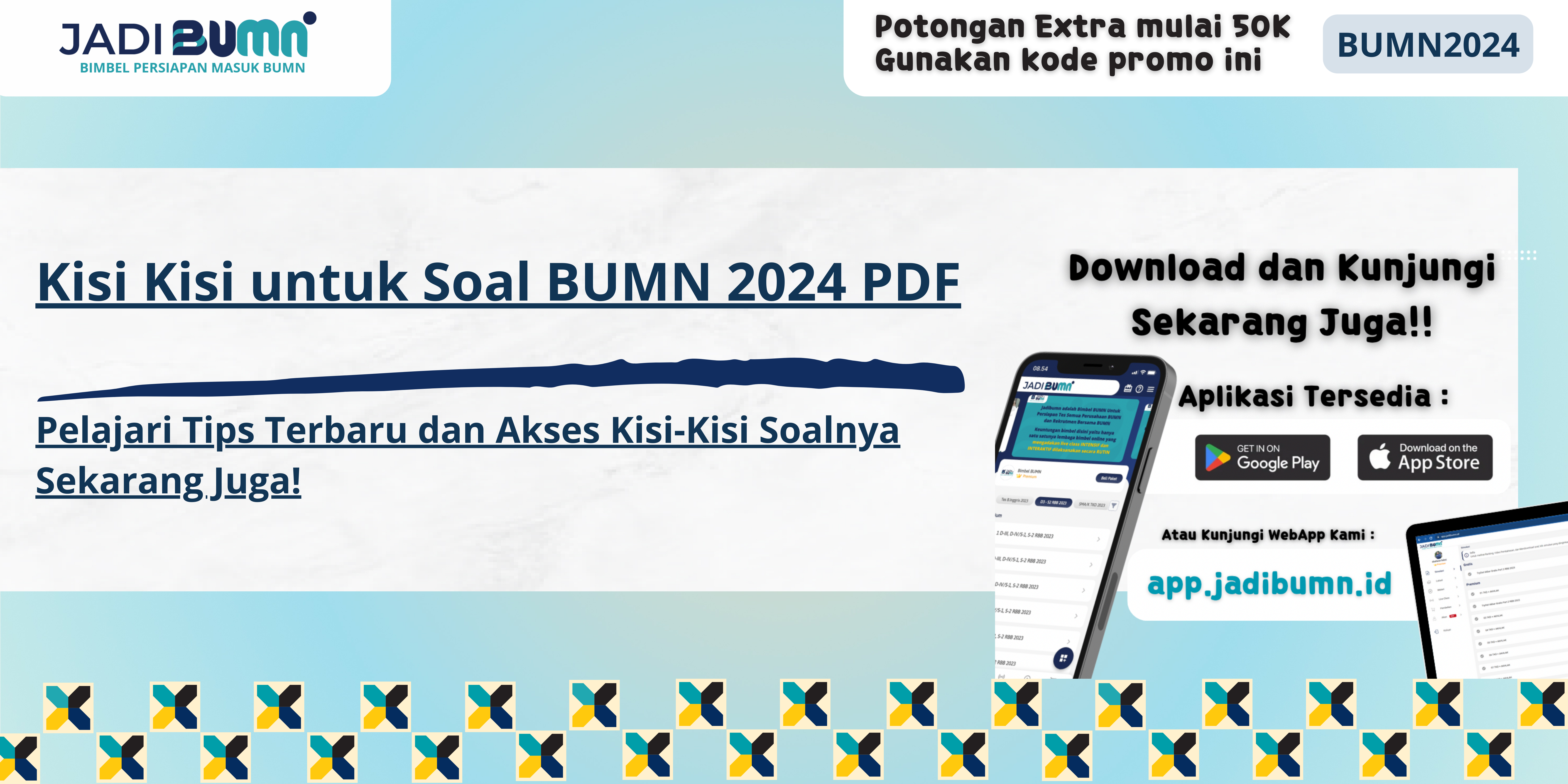 Kisi Kisi untuk Soal BUMN 2024 PDF