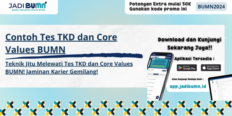 Contoh Tes TKD dan Core Values BUMN