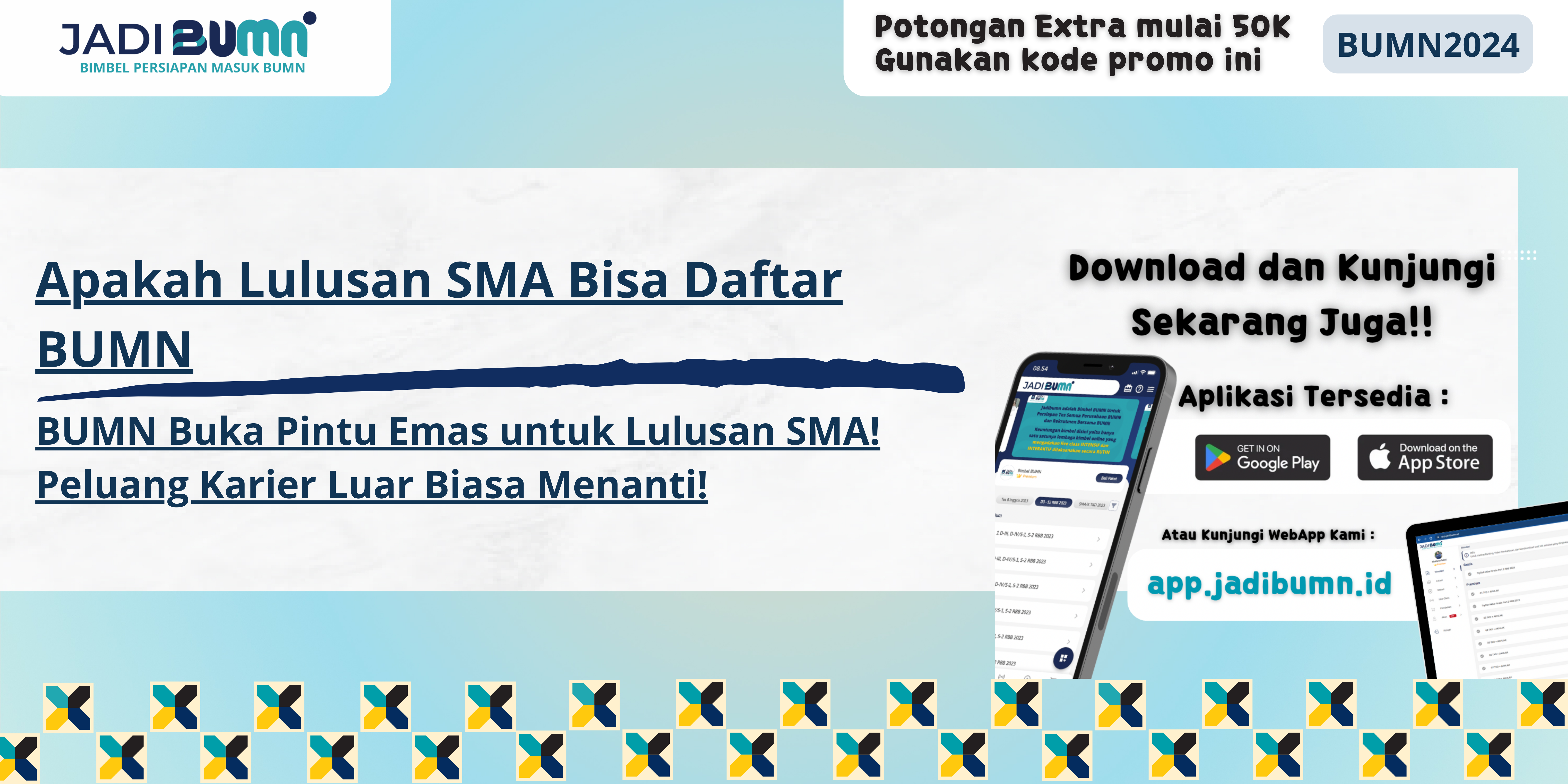 Apakah Lulusan SMA Bisa Daftar BUMN