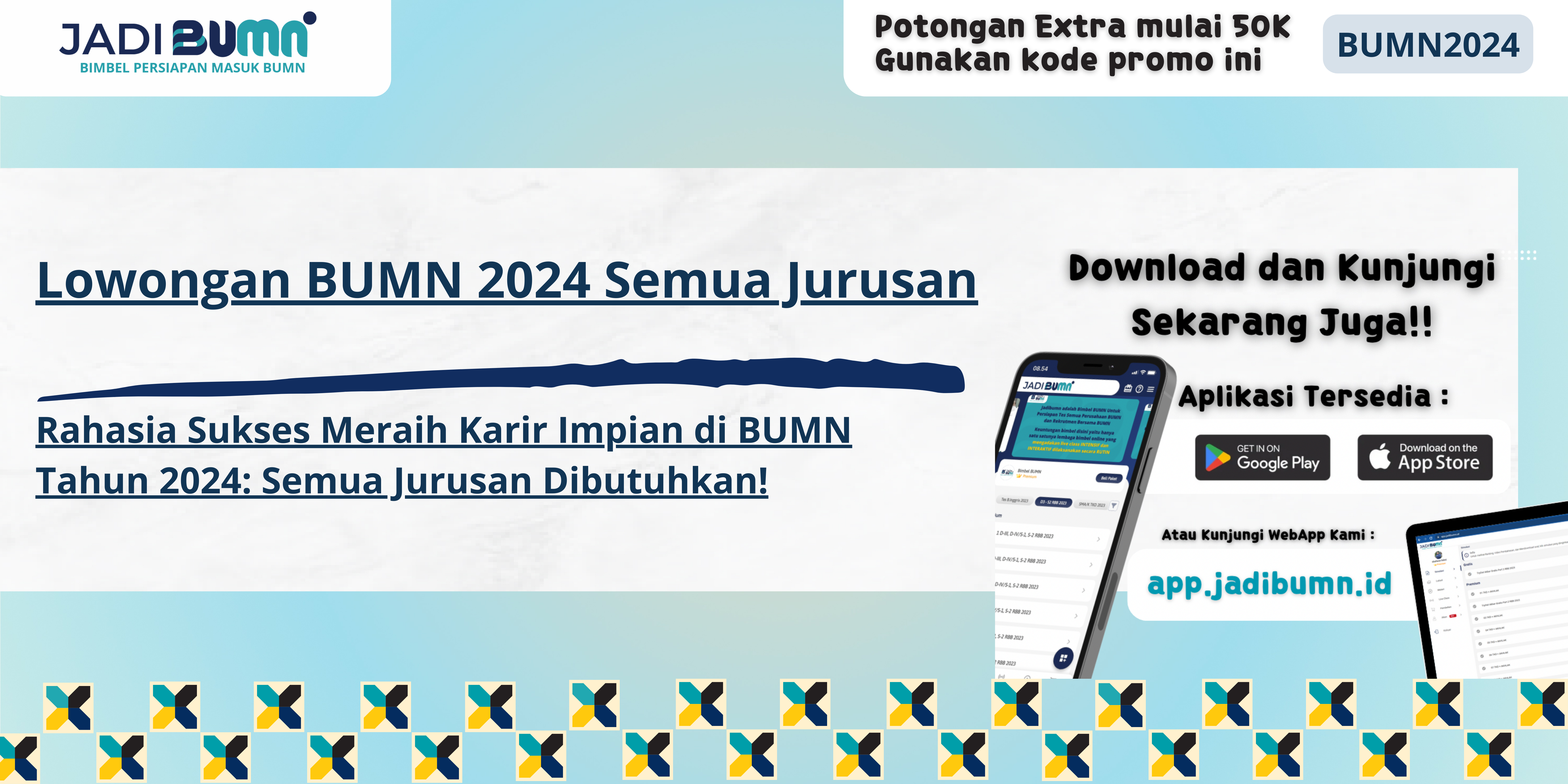 Lowongan BUMN 2024 Semua Jurusan