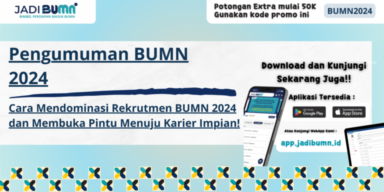 Pengumuman BUMN 2024