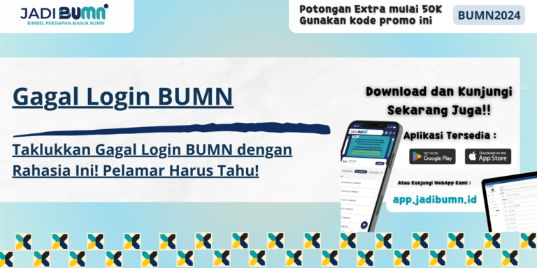 Gagal Login BUMN