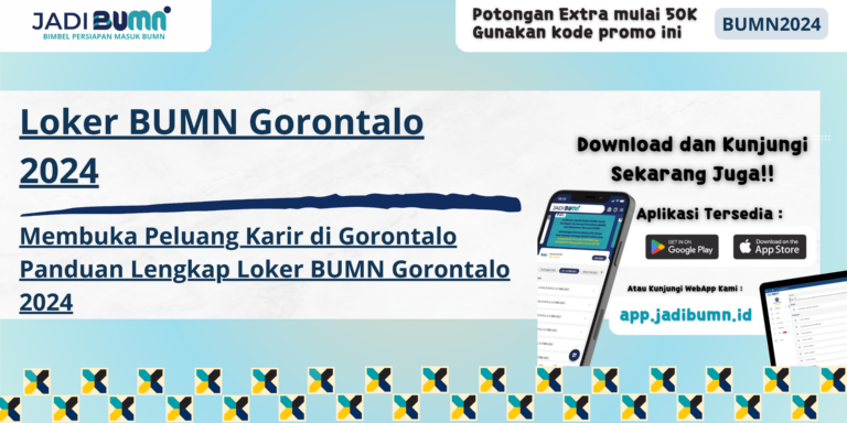 Loker BUMN Gorontalo 2024