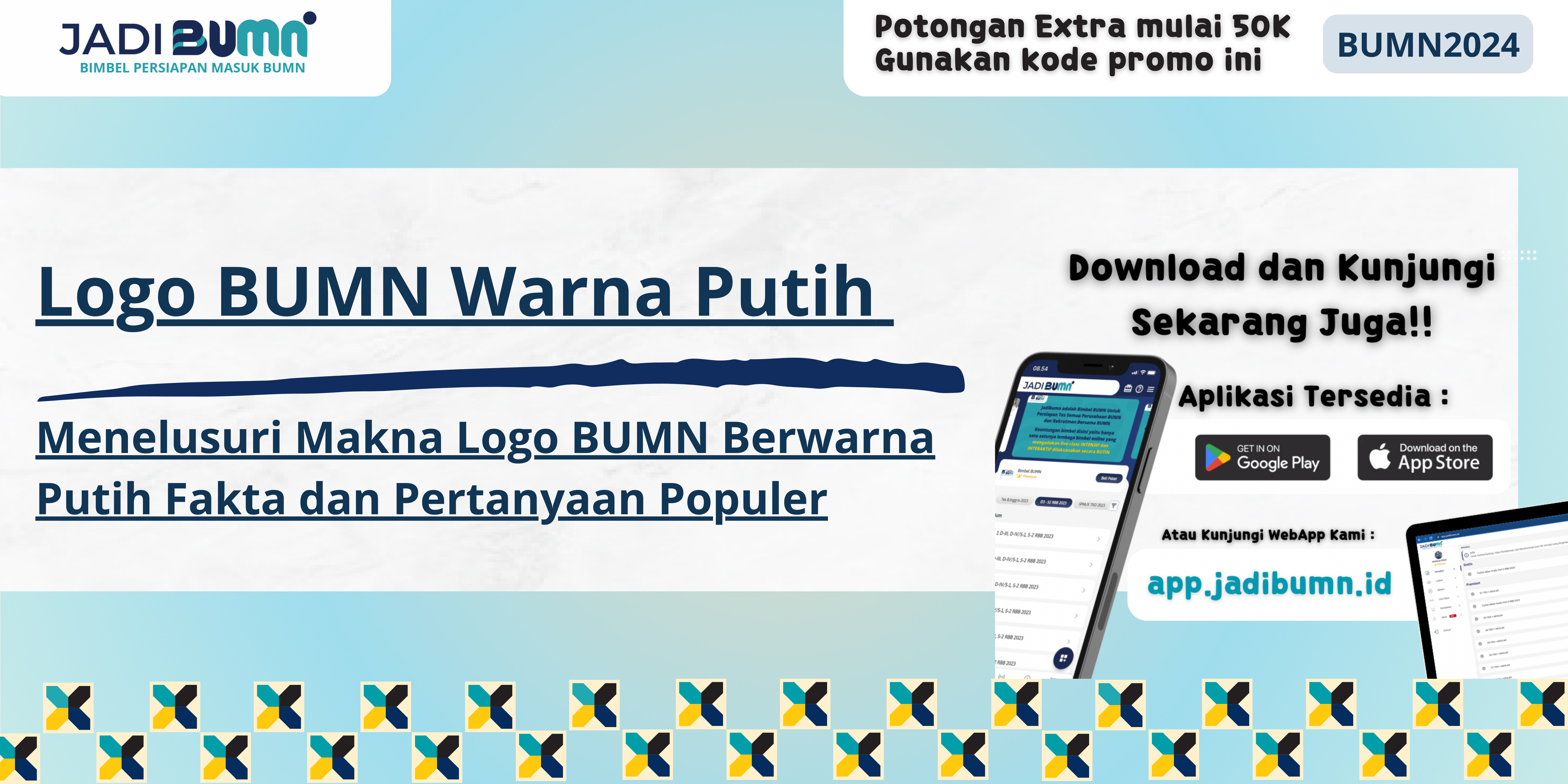 Logo BUMN Warna Putih