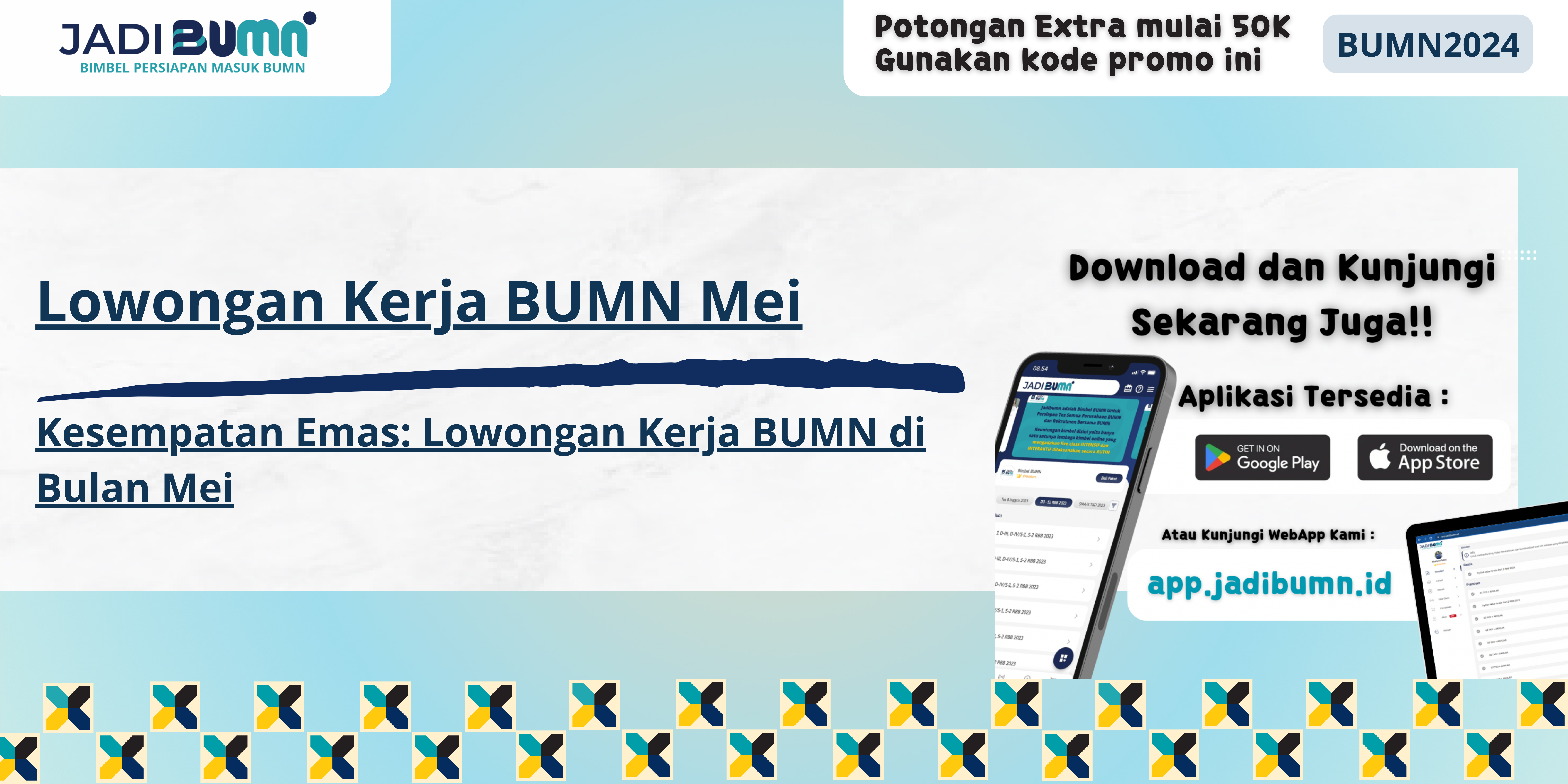 Lowongan Kerja BUMN Mei