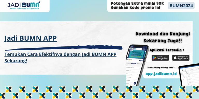 Jadi BUMN APP