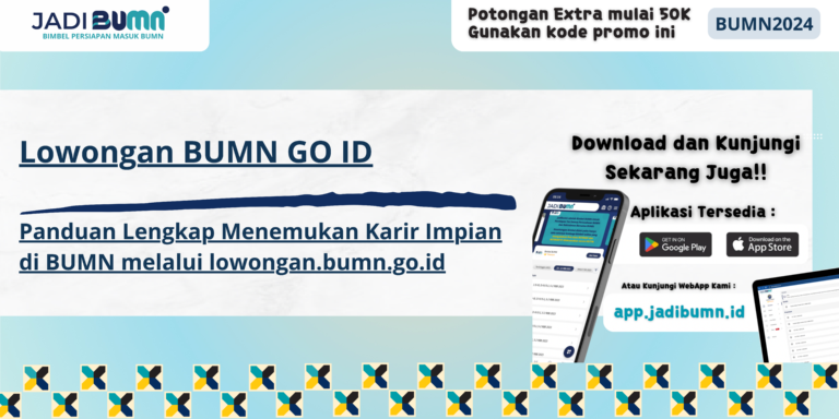 Lowongan BUMN GO ID