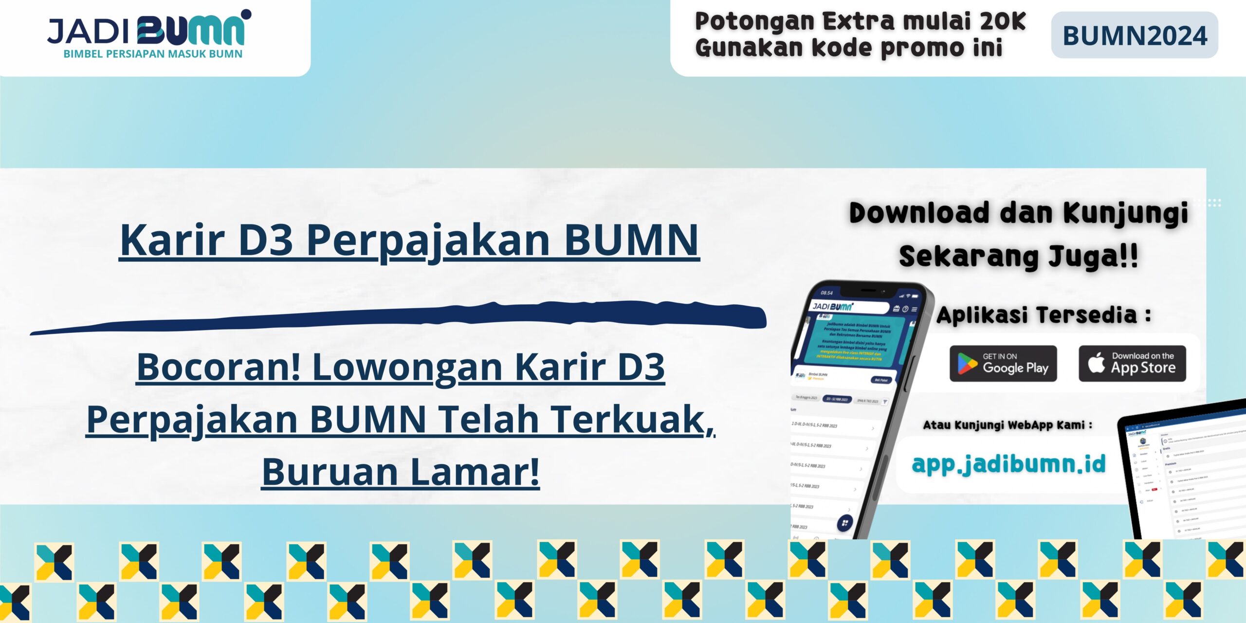 - Bocoran! Lowongan Karir D3 Perpajakan BUMN Telah Terkuak, Buruan Lamar!