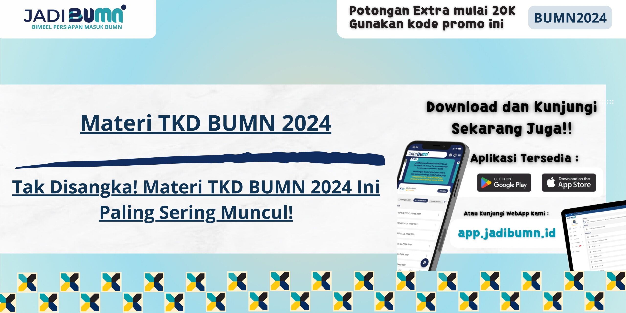 Materi TKD BUMN 2024 - Tak Disangka! Materi TKD BUMN 2024 Ini Paling Sering Muncul!