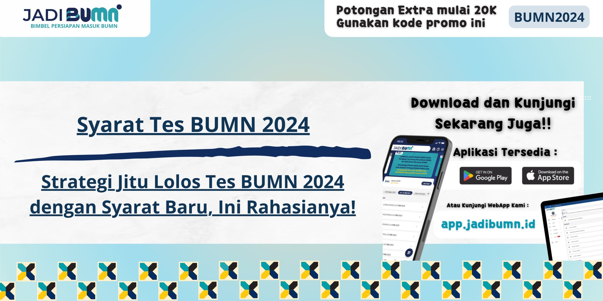 Syarat Tes BUMN 2024 - Strategi Jitu Lolos Tes BUMN 2024 dengan Syarat Baru, Ini Rahasianya!