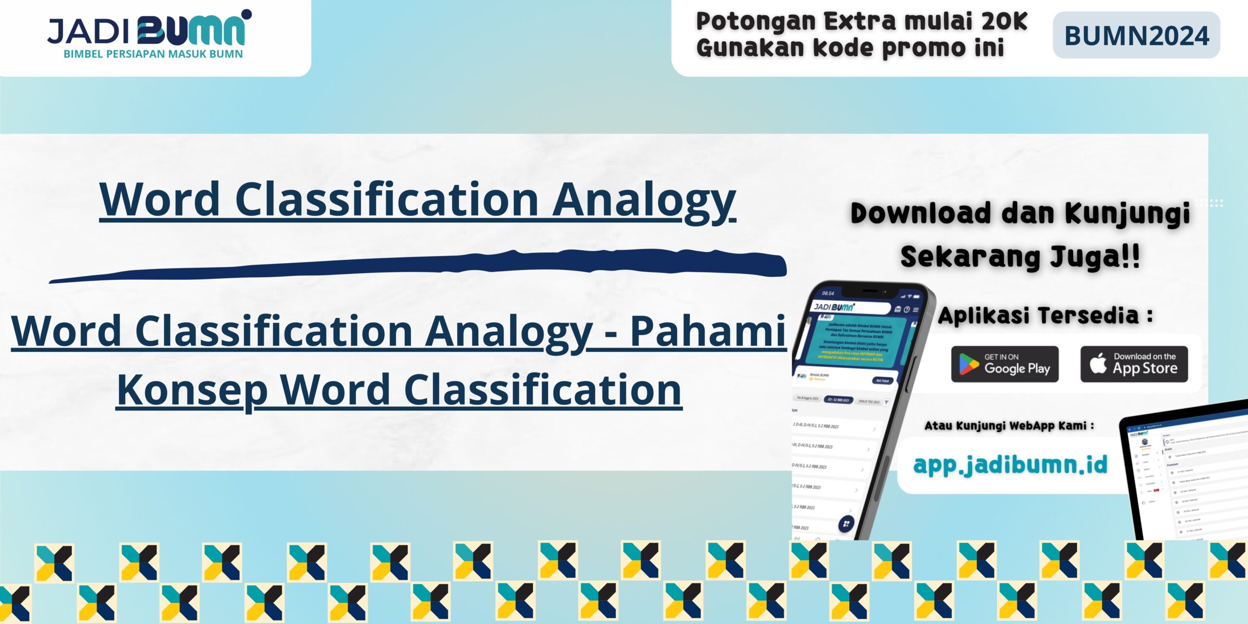 Word Classification Analogy