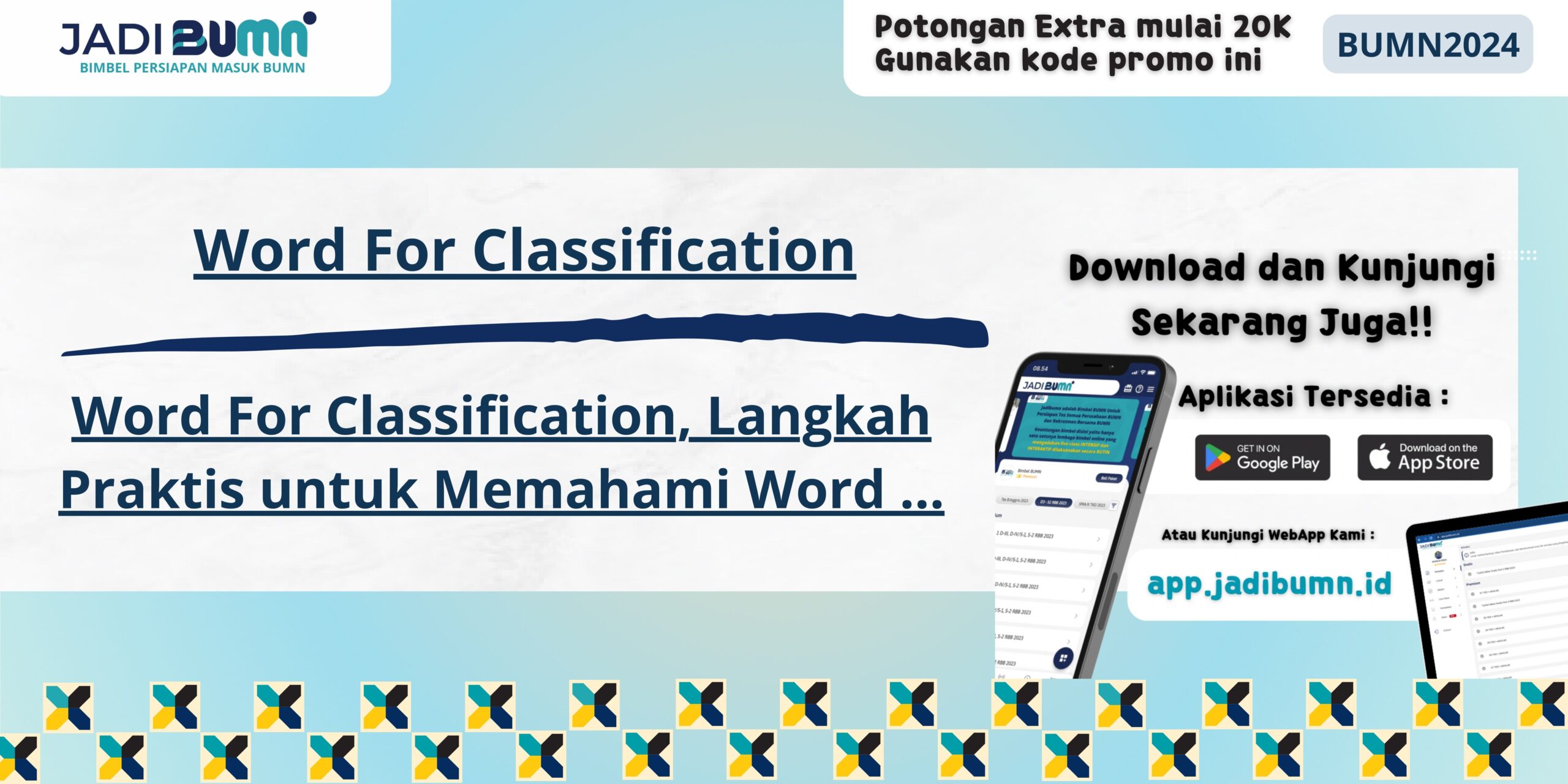 Word For Classification, Langkah Praktis untuk Memahami Word ...