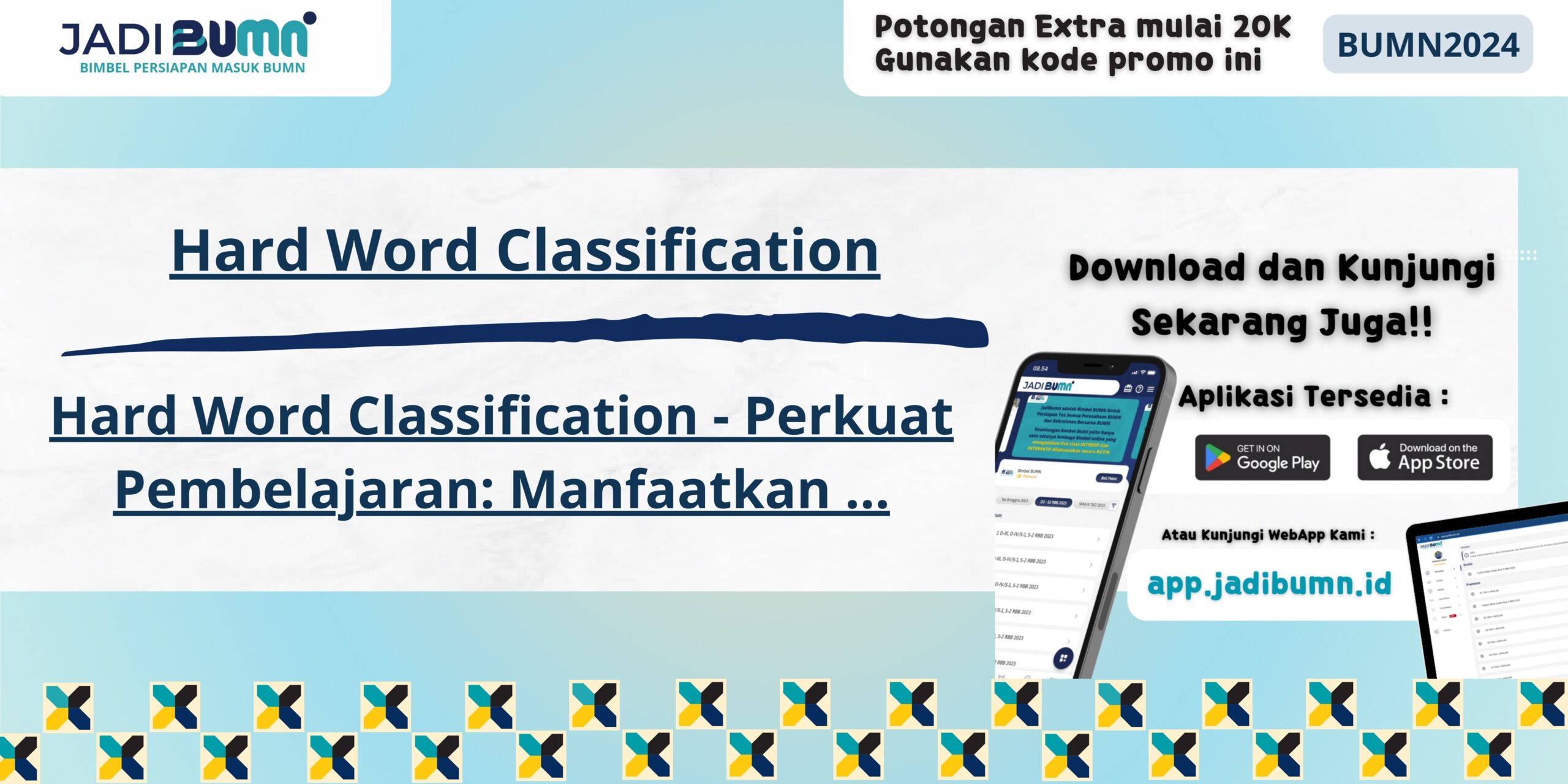 Hard Word Classification - Perkuat Pembelajaran: Manfaatkan ...