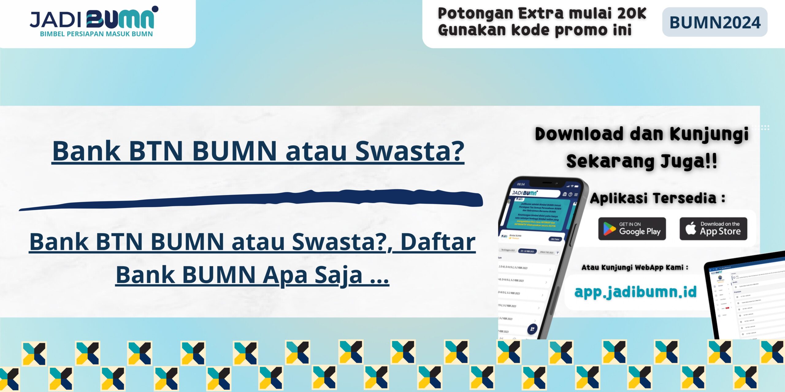 Bank BTN BUMN atau Swasta?