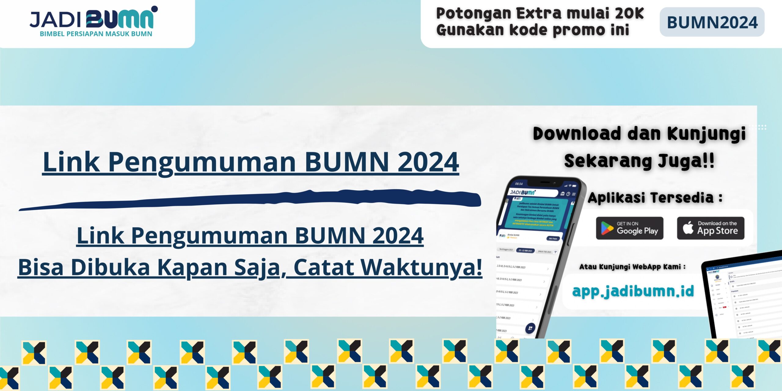 Link Pengumuman BUMN 2024 - Link Pengumuman BUMN 2024 Bisa Dibuka Kapan Saja, Catat Waktunya!