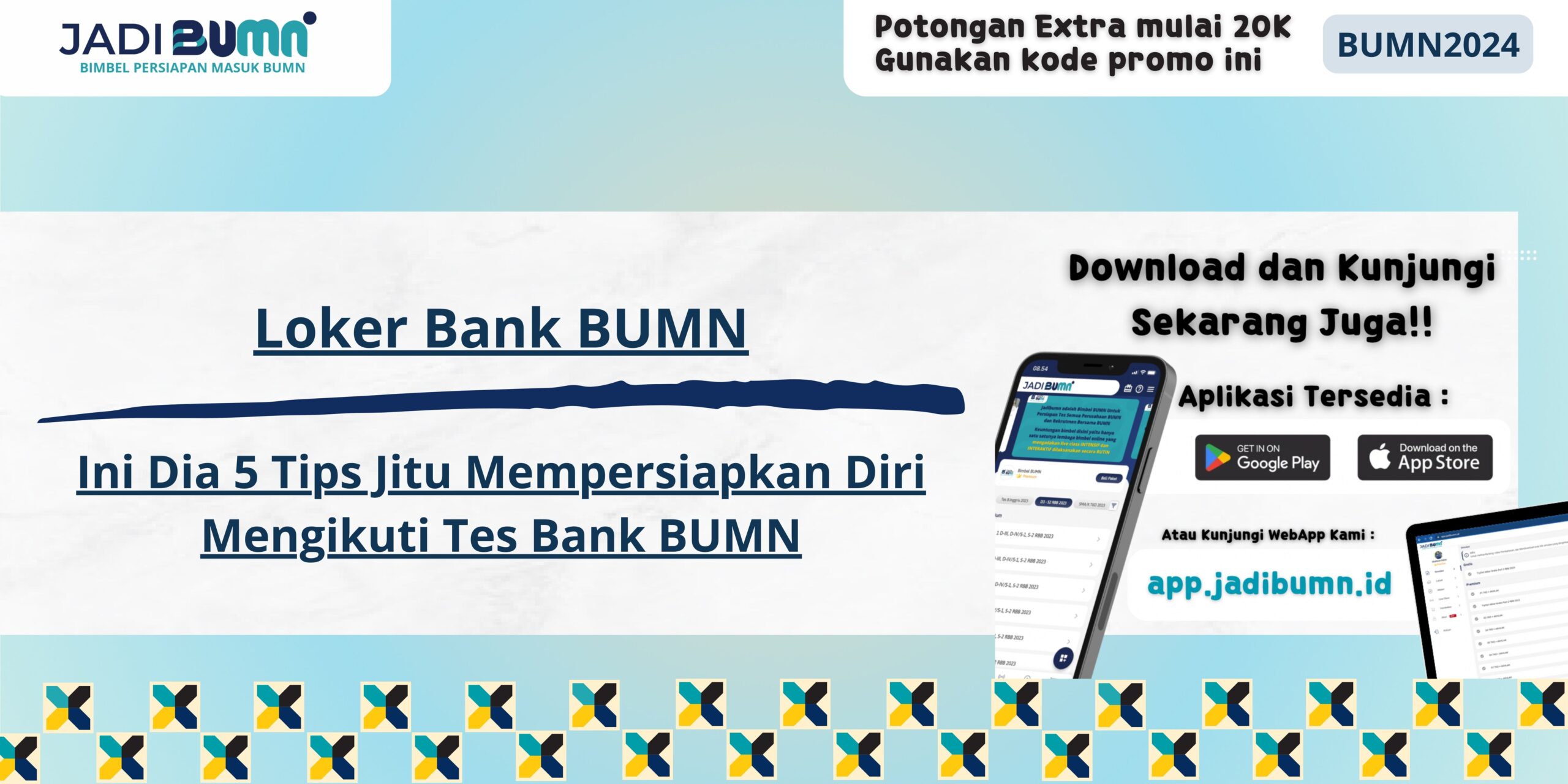 Loker Bank BUMN - Ini Dia 5 Tips Jitu Mempersiapkan Diri Mengikuti Tes Bank BUMN