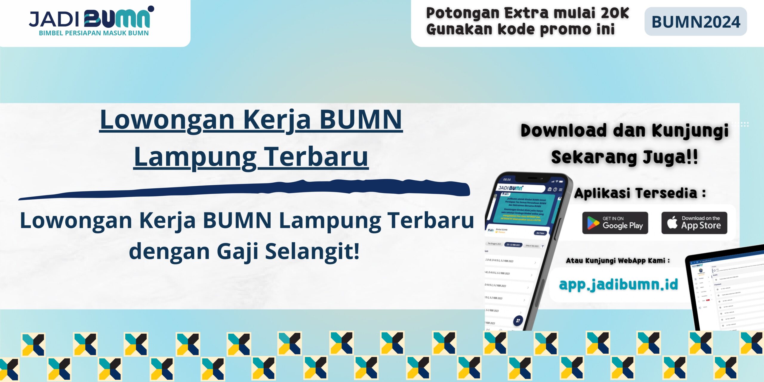 Lowongan Kerja BUMN Lampung Terbaru - Lowongan Kerja BUMN Lampung Terbaru dengan Gaji Selangit!