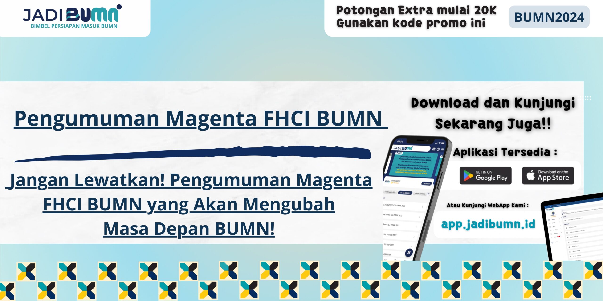 Pengumuman Magenta FHCI BUMN - Jangan Lewatkan! Pengumuman Magenta FHCI BUMN yang Akan Mengubah Masa Depan BUMN!