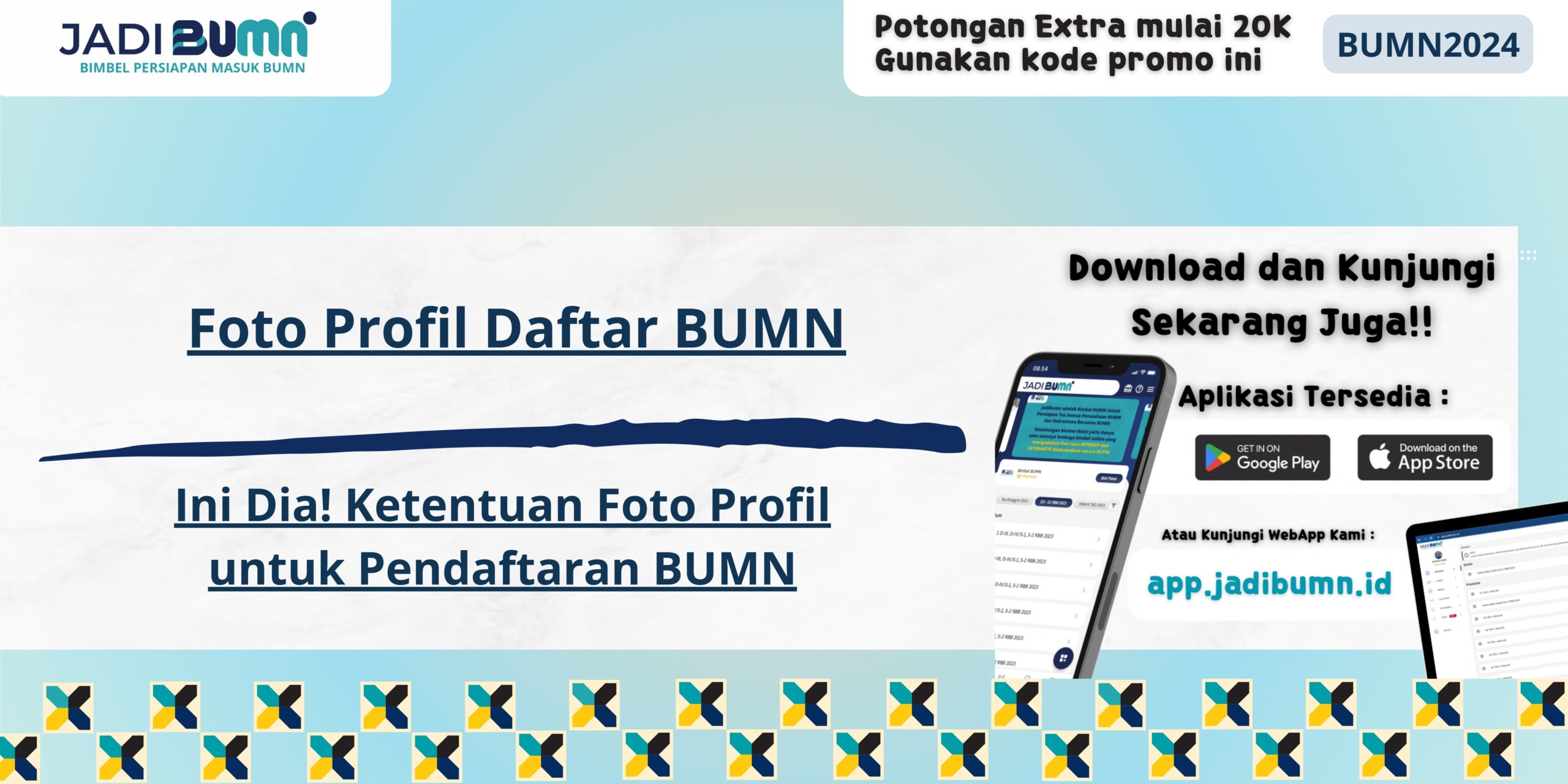 Foto Profil Daftar BUMN - Ini Dia! Ketentuan Foto Profil untuk Pendaftaran BUMN