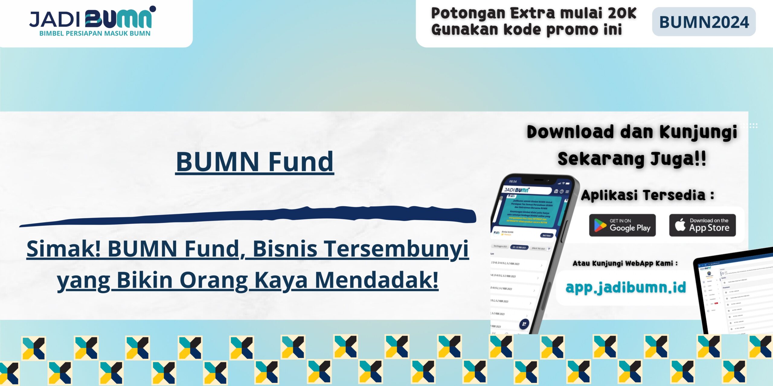 BUMN Fund - Simak! BUMN Fund, Bisnis Tersembunyi yang Bikin Orang Kaya Mendadak!