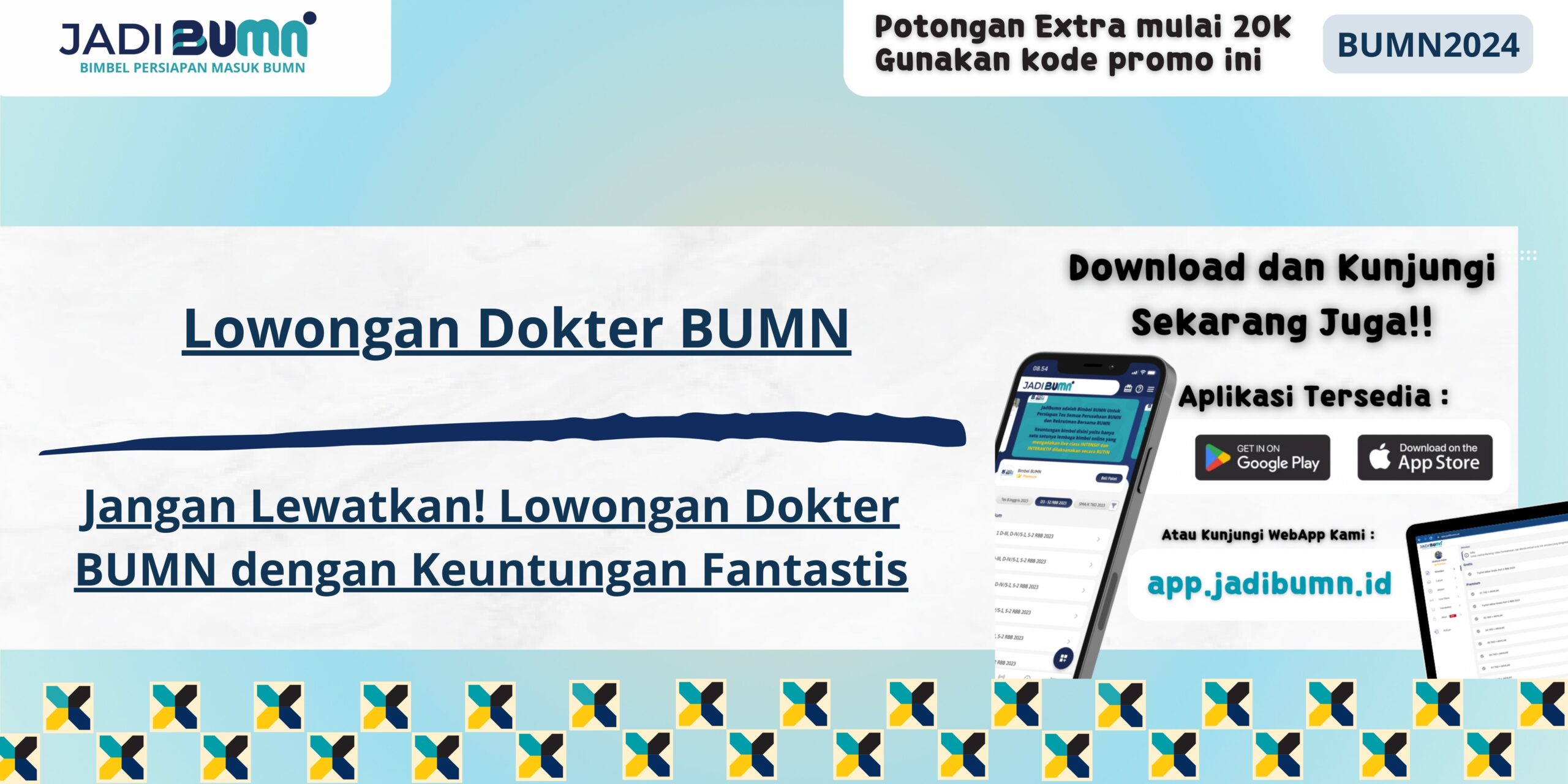 Lowongan Dokter BUMN - Jangan Lewatkan! Lowongan Dokter BUMN dengan Keuntungan Fantastis