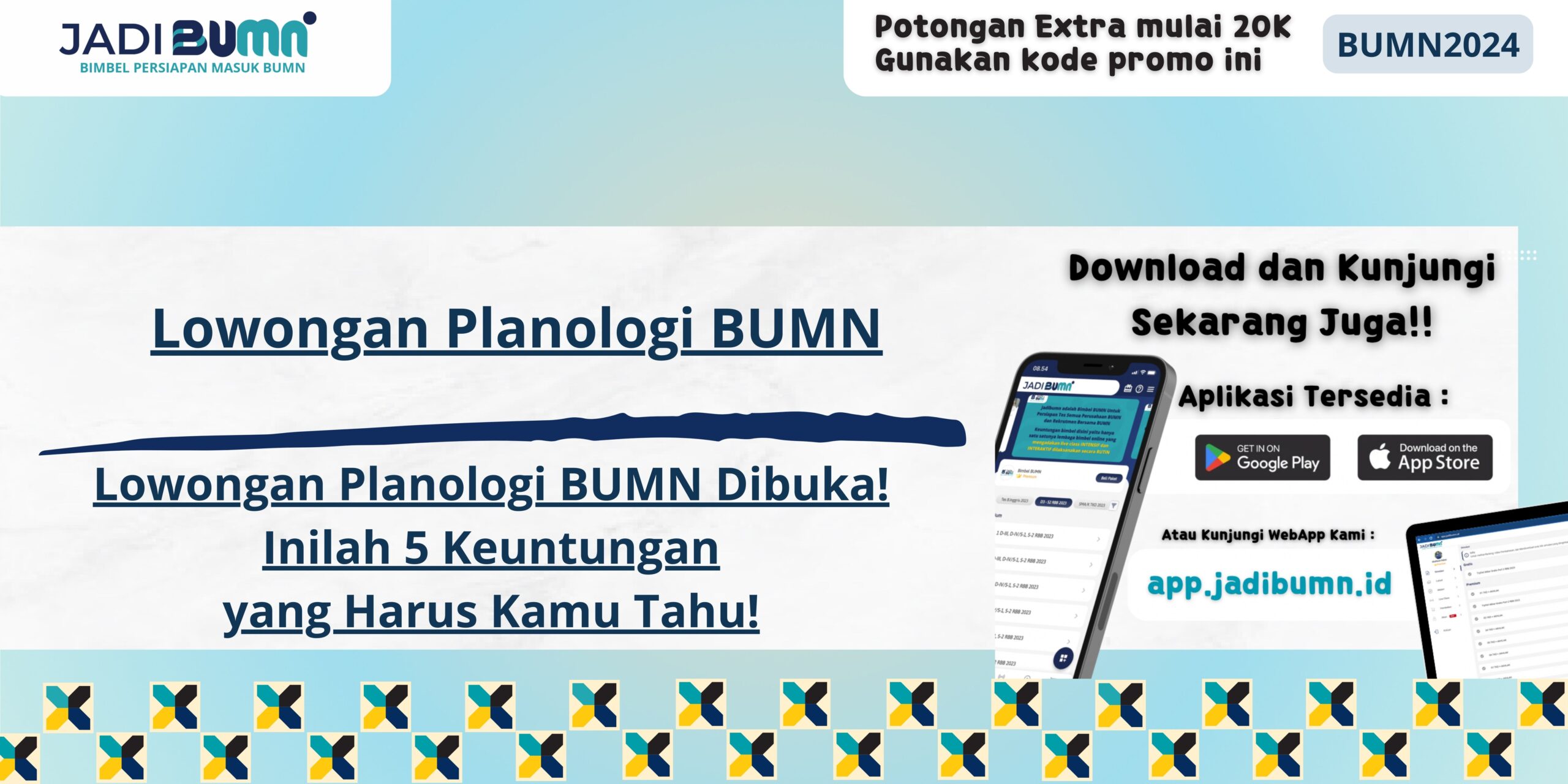 Lowongan Planologi BUMN - Lowongan Planologi BUMN Dibuka! Inilah 5 Keuntungan yang Harus Kamu Tahu!