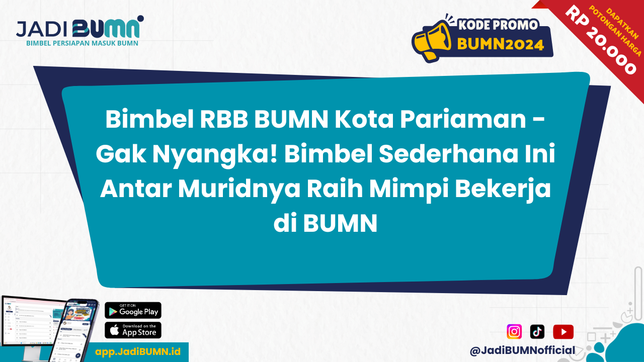 Bimbel RBB BUMN Kota Pariaman