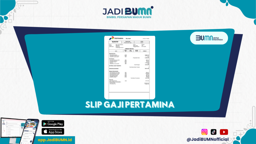 Slip Gaji Pertamina - Ini Dia! Detail Lengkap Slip Gaji Pertamina yang Wajib Anda Ketahui!