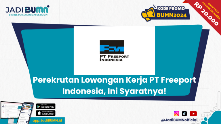 lowongan kerja pt freeport indonesia