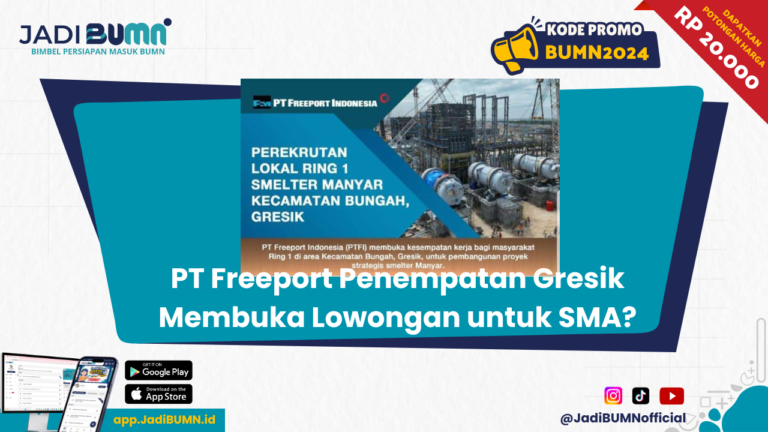 lowongan kerja pt freeport gresik