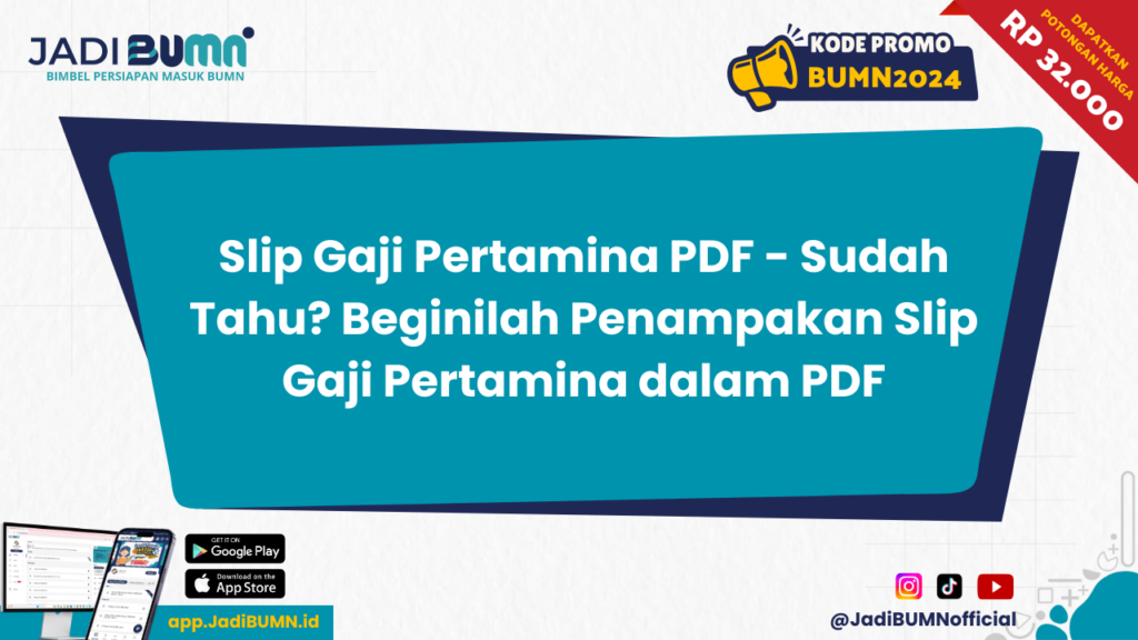 Slip Gaji Pertamina PDF - Sudah Tahu? Beginilah Penampakan Slip Gaji Pertamina dalam PDF