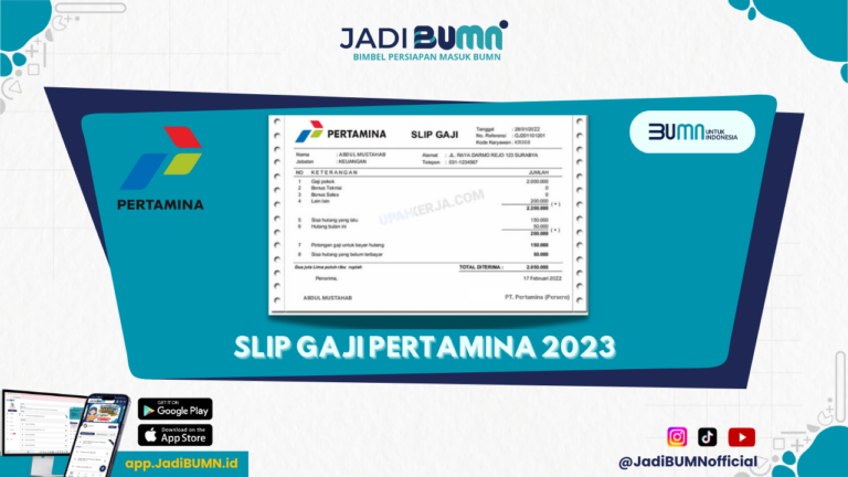 Slip Gaji Pertamina 2023 - Slip Gaji Pertamina 2023 Terkuak! Inilah Rinciannya