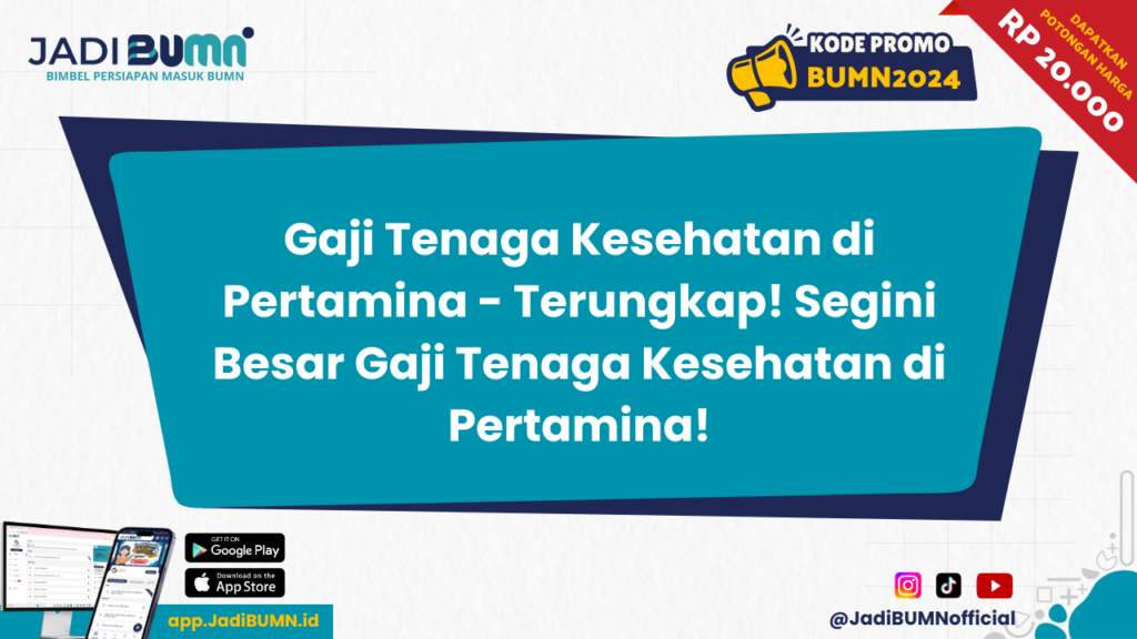 Gaji Tenaga Kesehatan di Pertamina - Terungkap! Segini Besar Gaji Tenaga Kesehatan di Pertamina!