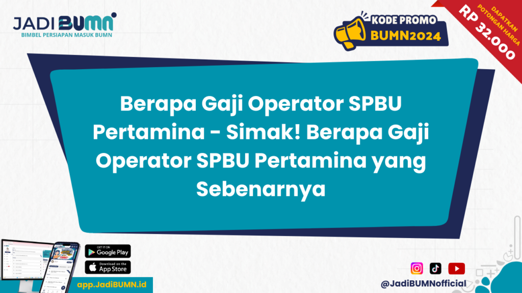 Berapa Gaji Operator SPBU Pertamina - Simak! Berapa Gaji Operator SPBU Pertamina yang Sebenarnya